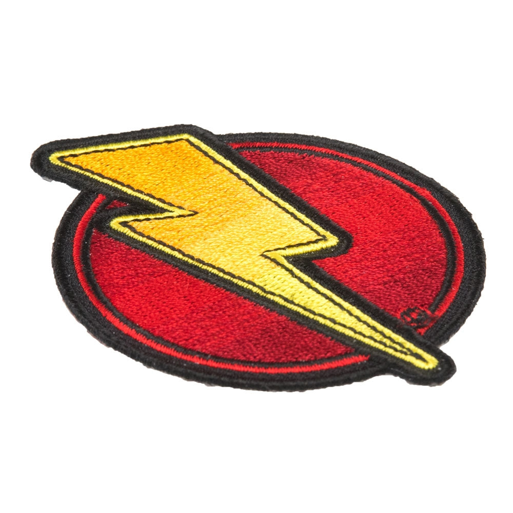 Comic Book Lightning Bolt Left Patch, Lightning Patches — detail view 1