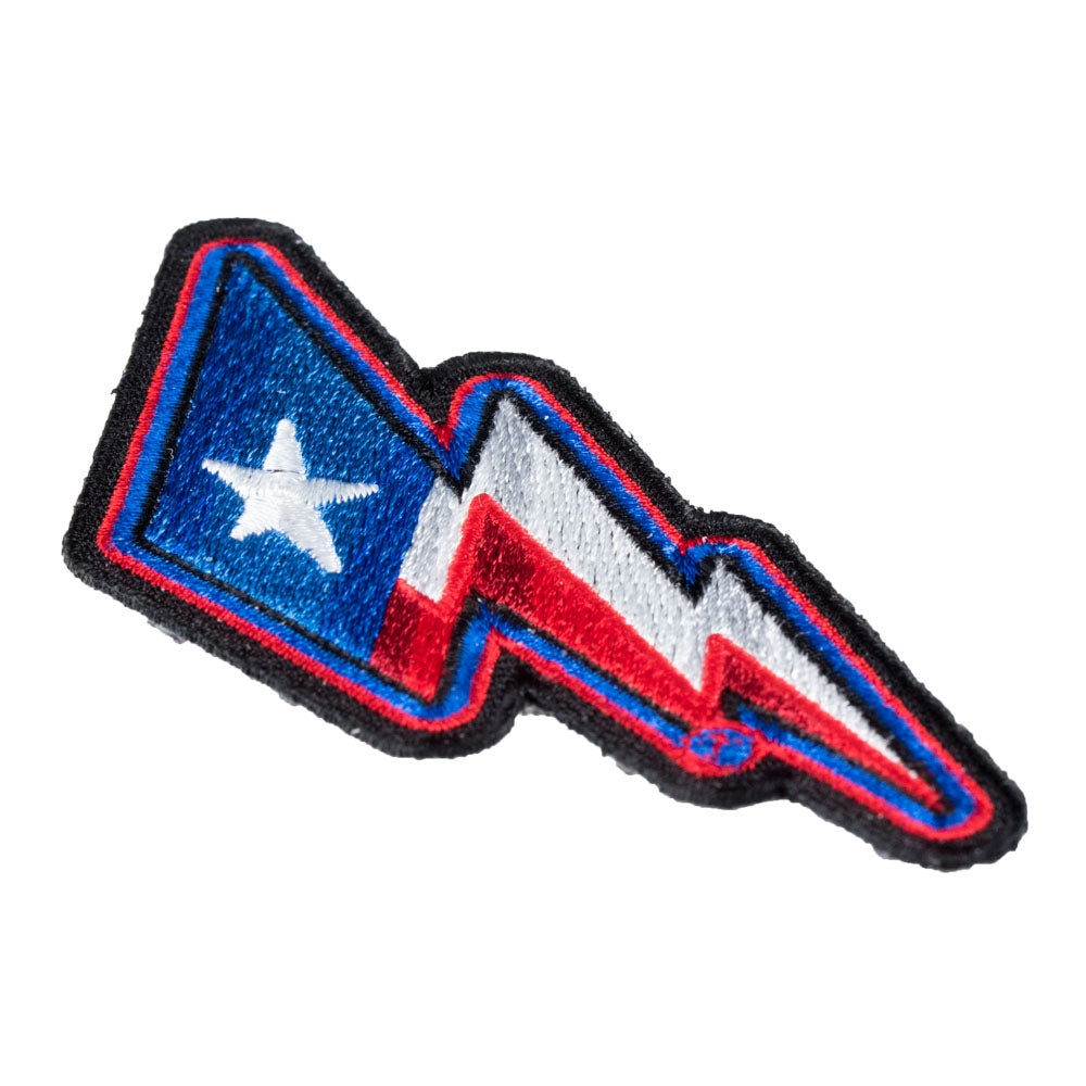 Lone Star Lightning Bolt Right Patch, Lightning Patches — detail view 2