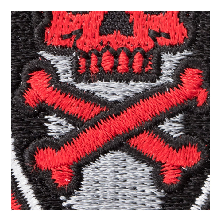Missile Bomb Skull &amp; Crossbones Patch, Warhead Bomb Patches — detail view 1