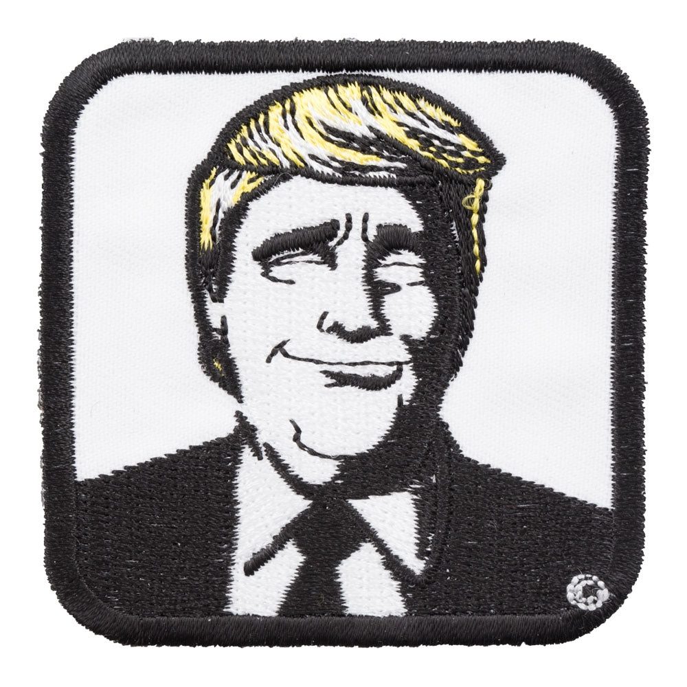 Smug Donald Trump Patch, Faces Of Trump Patches — product image