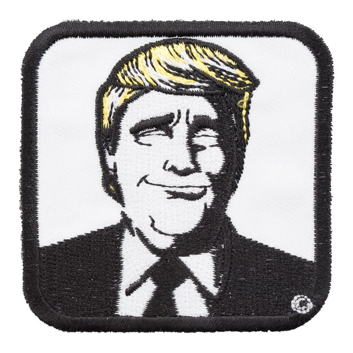 Smug Donald Trump Patch, Faces Of Trump Patches — product image