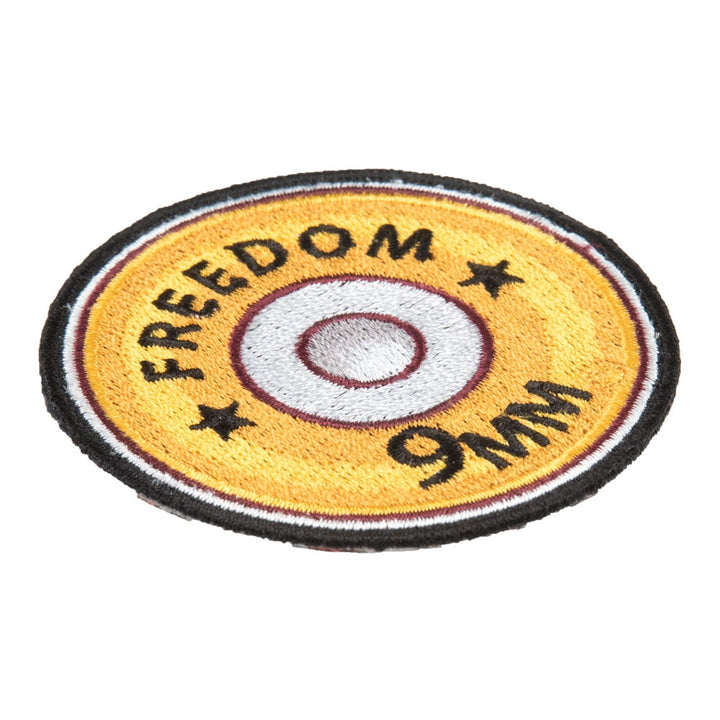 9MM Freedom Shell Patch, Guns &amp; Ammo Patches — detail view 1