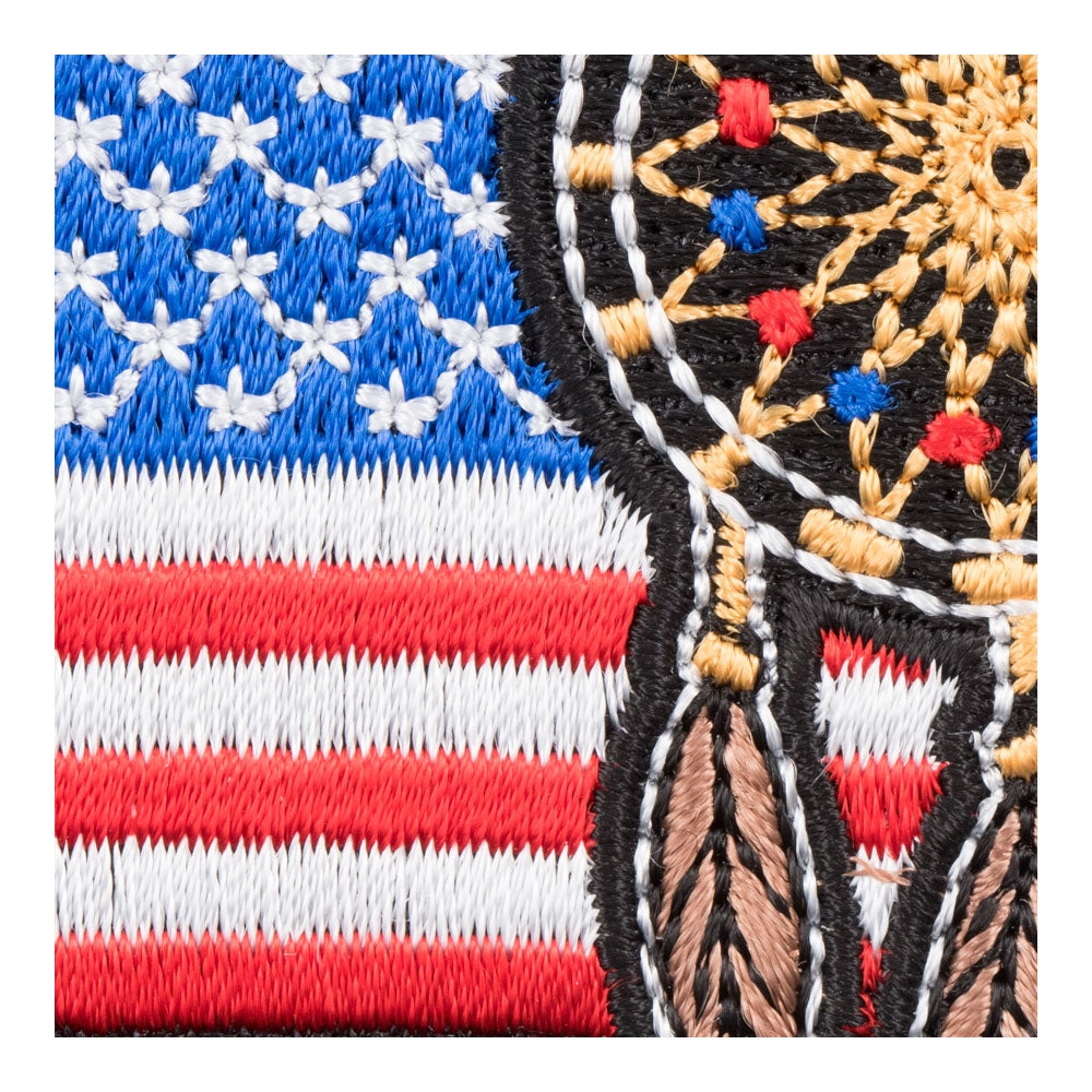 Dreamcatcher American Flag Patch, Patriotic US Flag Patches — detail view 1