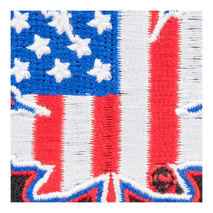 American Flag Marijuana Leaf Patch, US Flag Patches — detail view 2