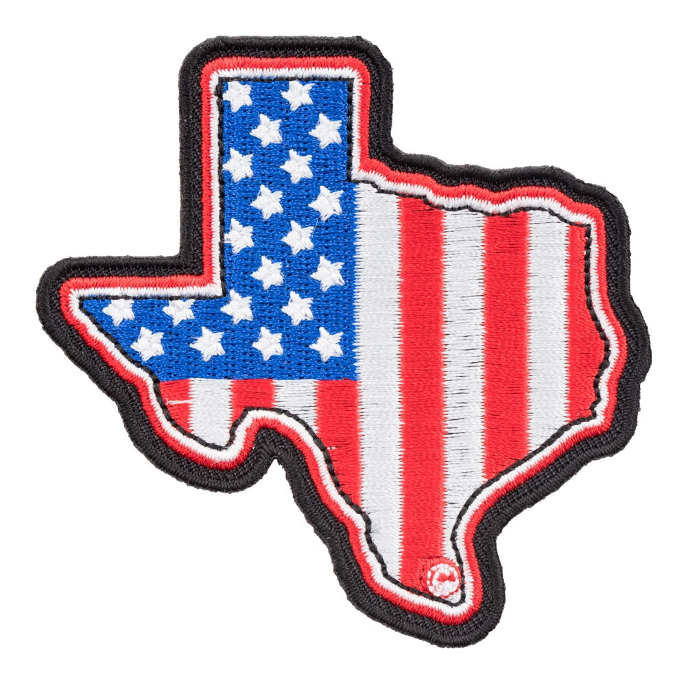 State Of Texas American Flag Patch, Patriotic US Flag Patches — product image