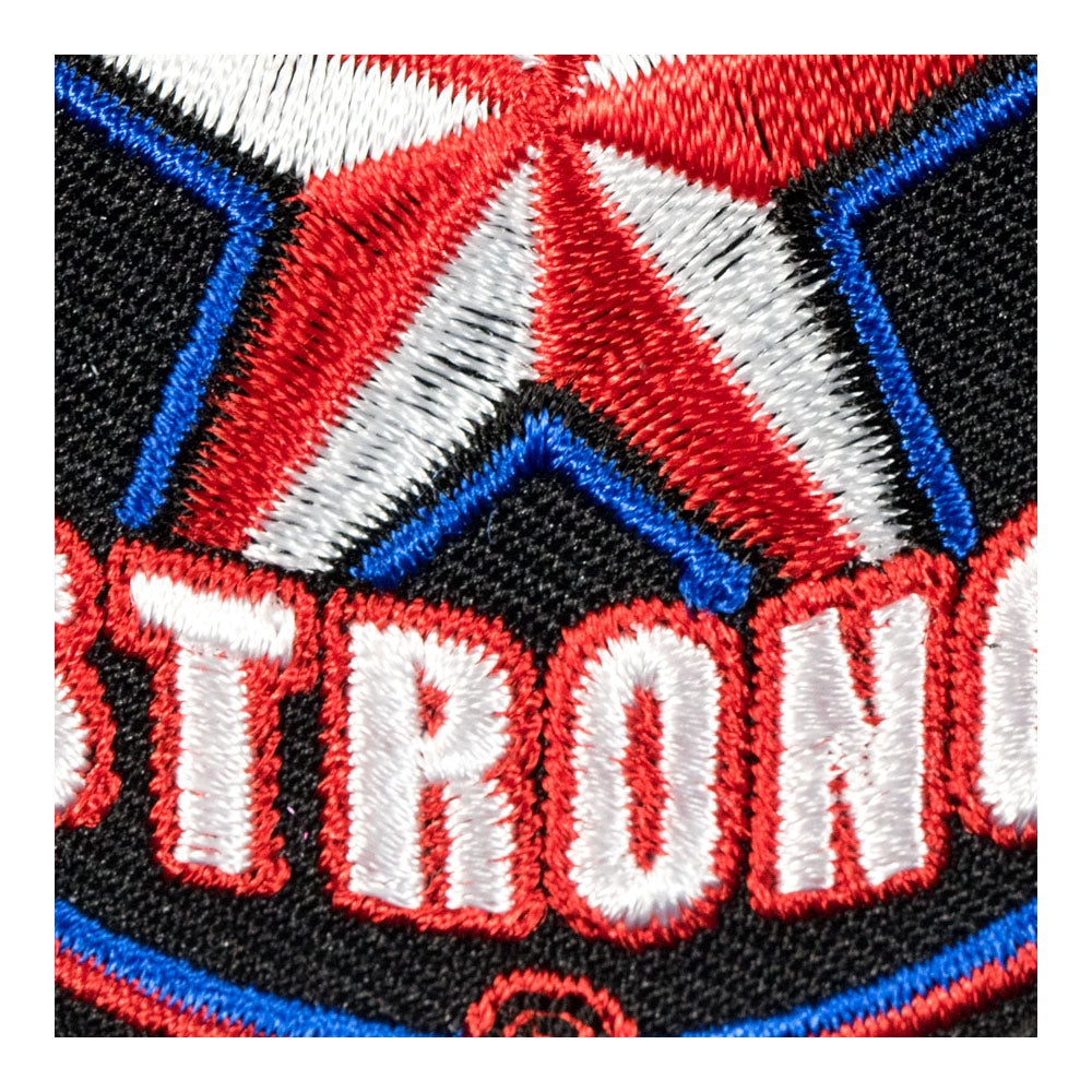 Texas Strong RWB Lone Star Patch, Texas State Patches — detail view 1