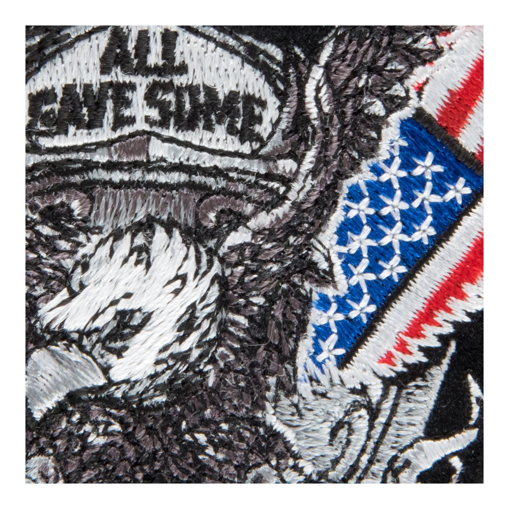 All Gave Some Some Gave All Eagle Patch, Small Size — detail view 1