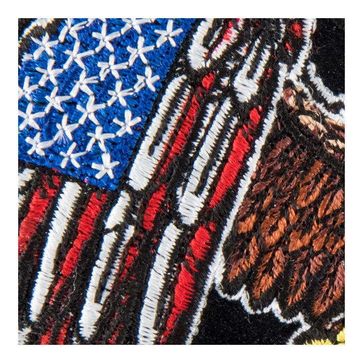 You Are Not Forgotten Military Eagle Patch, Small Size — detail view 1