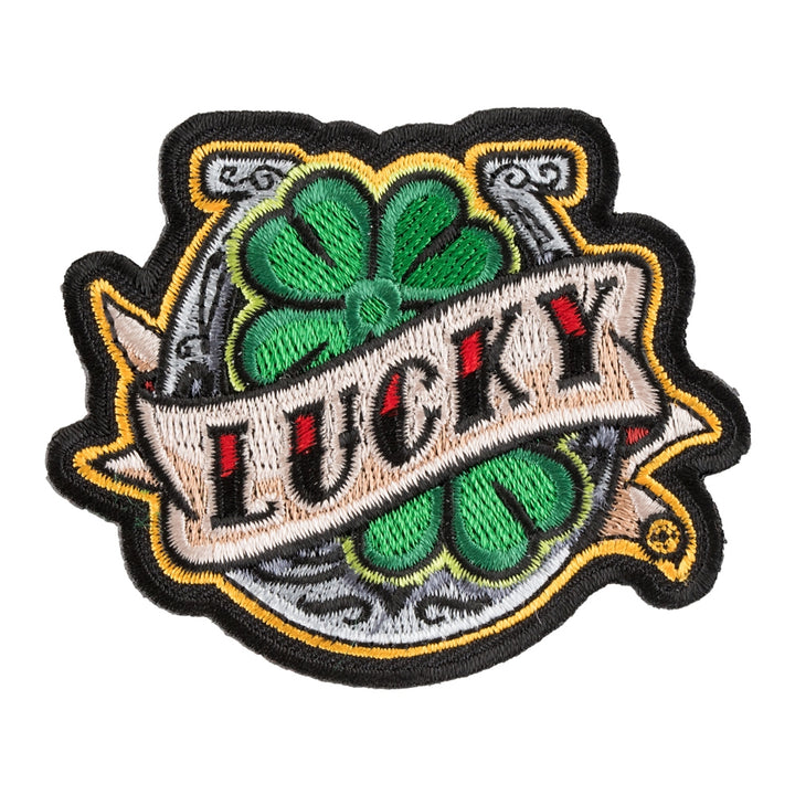 Lucky Shamrock Horse Shoe Patch, Lucky Patches — product image