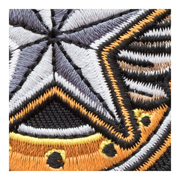 Winged Lone Star Horse Shoe Patch, Lucky Patches — detail view 1