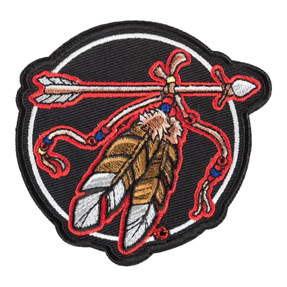 Native Arrow And Feathers Patch, American Indian Patches — product image