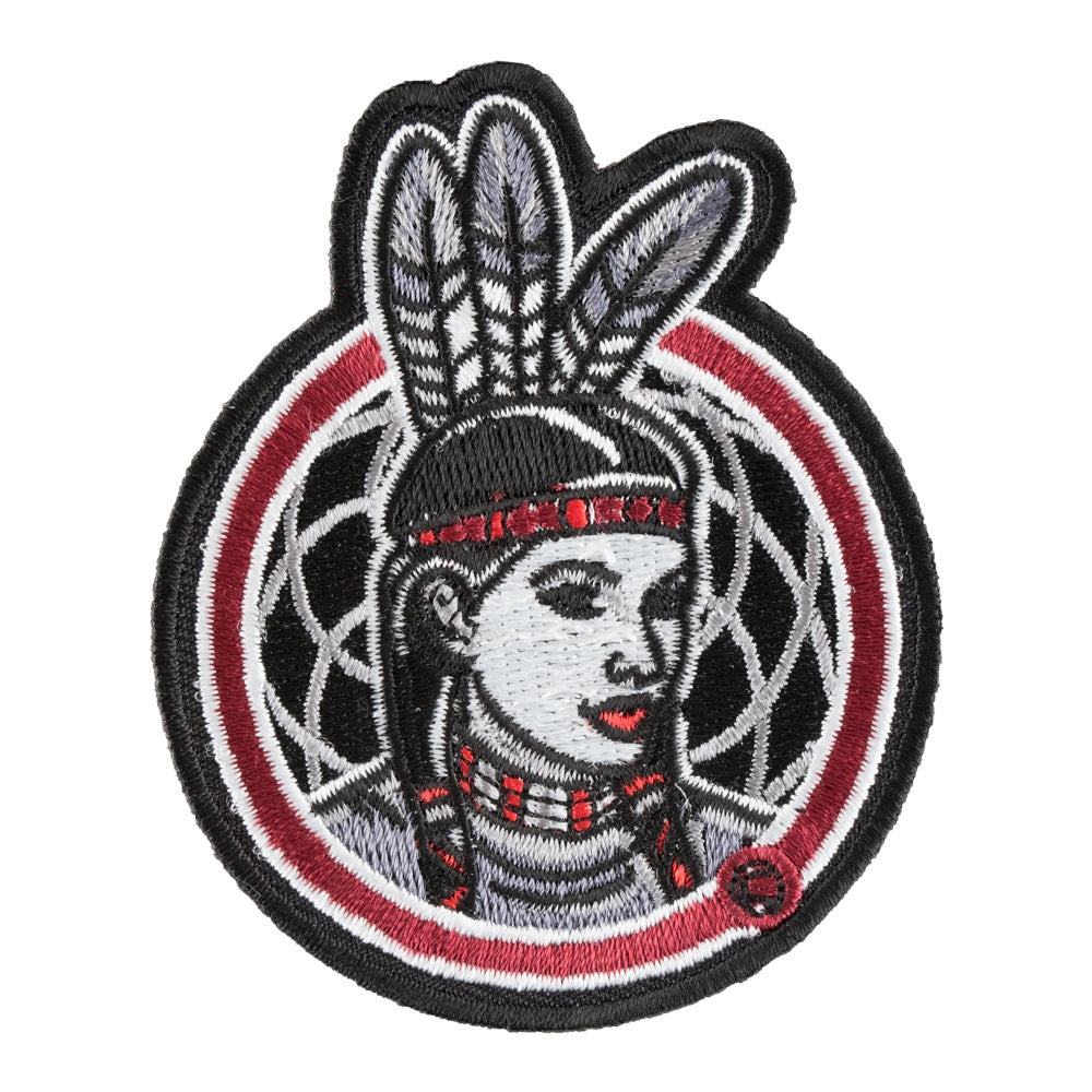 Red Indian Maiden Dreamcatcher Patch, Native American Patches — product image