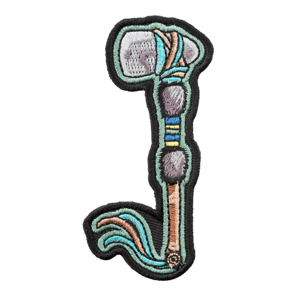 Indian Tomahawk Warrior Hatchet Patch, Native American Patches — product image