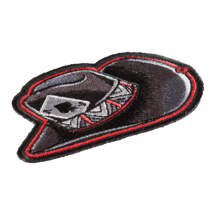 Ace Of Spades Cowboy Hat Patch, Western Patches — detail view 2