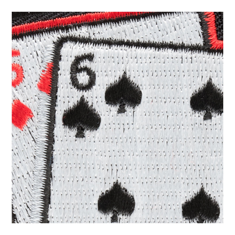 Double Down Playing Cards Patch, Gambling Patches — detail view 1