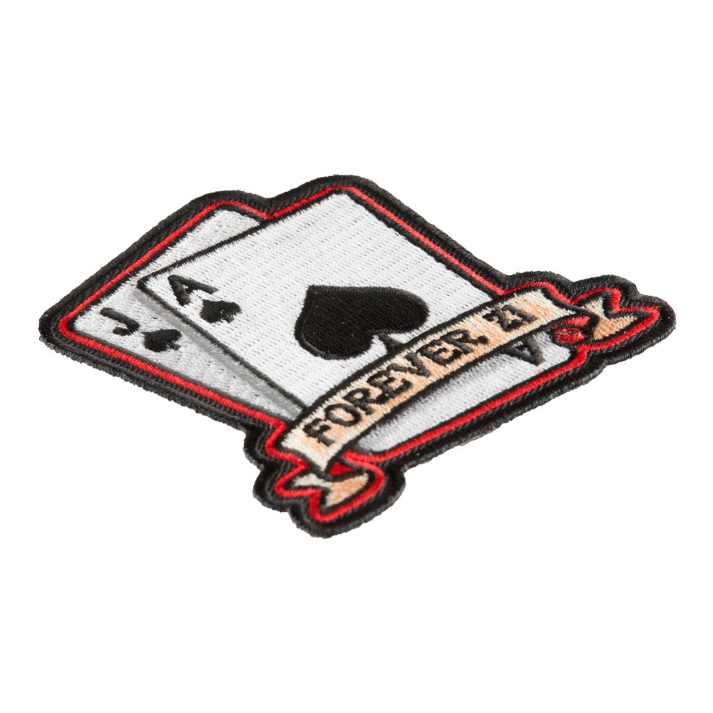 Forever 21 Winning Hand Cards Patch, Gambling Patches — detail view 2