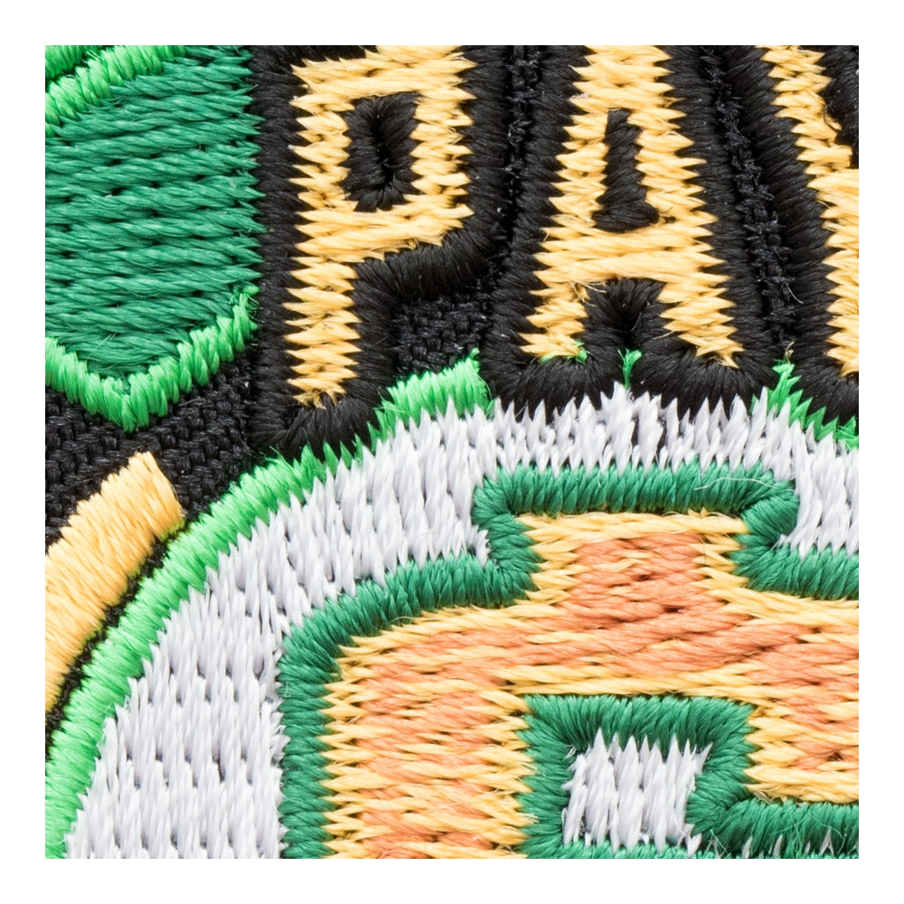 Pay Me Dollar Sign Poker Chip Patch, Gambling Patches — detail view 1