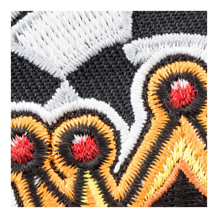Crown Of Spades Poker Chip Patch, Gambling Patches — detail view 1