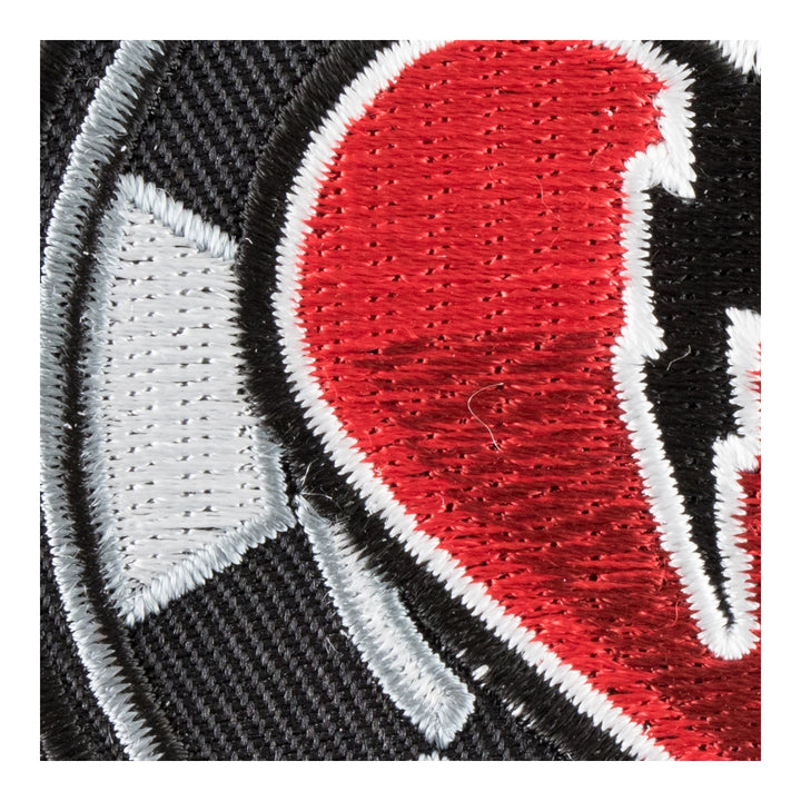 Heartbreaker Poker Chip Round Patch, Gambling Patches — detail view 1