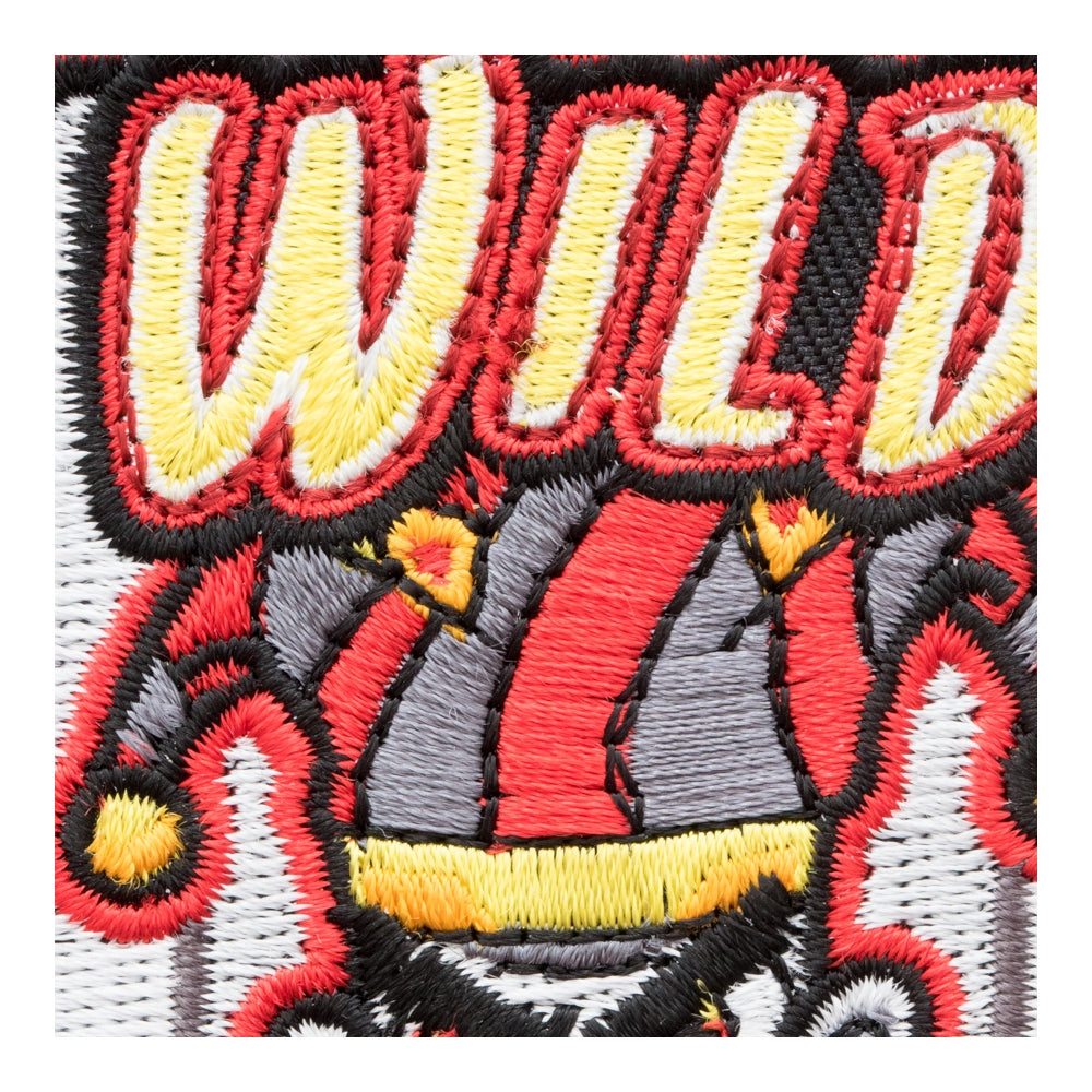 Wild Deranged Joker Playing Card Patch, Gambling Patches — detail view 1