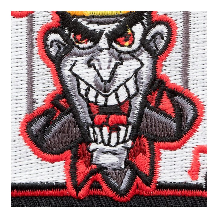 Wild Deranged Joker Playing Card Patch, Gambling Patches — detail view 2