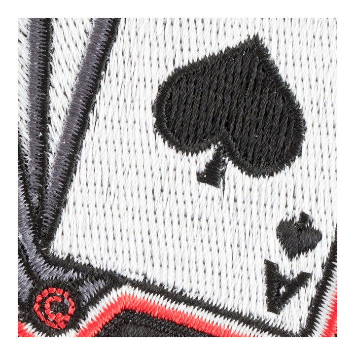 Three Of A Kind Aces Poker Hand Patch, Gambling Patches — detail view 1
