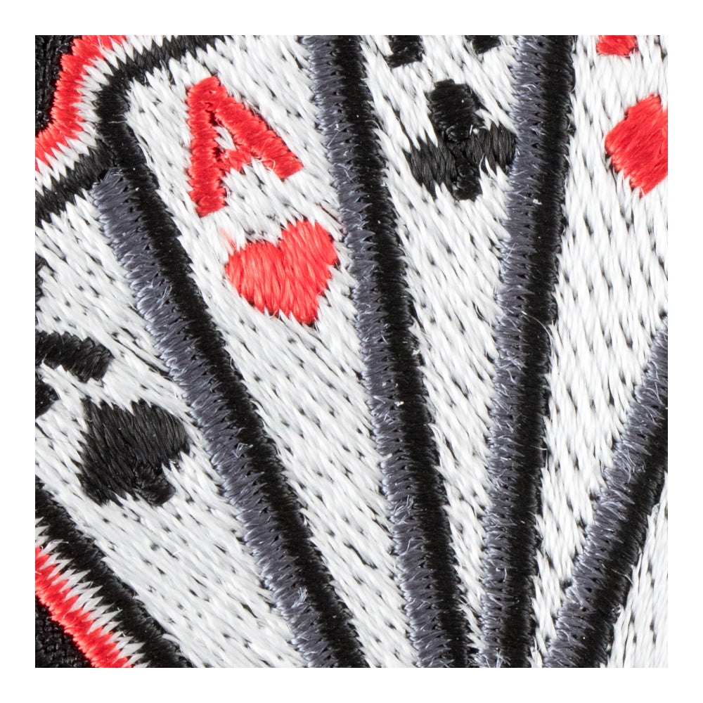 Four Of A Kind Aces Playing Cards Patch, Gambling Patches — detail view 2