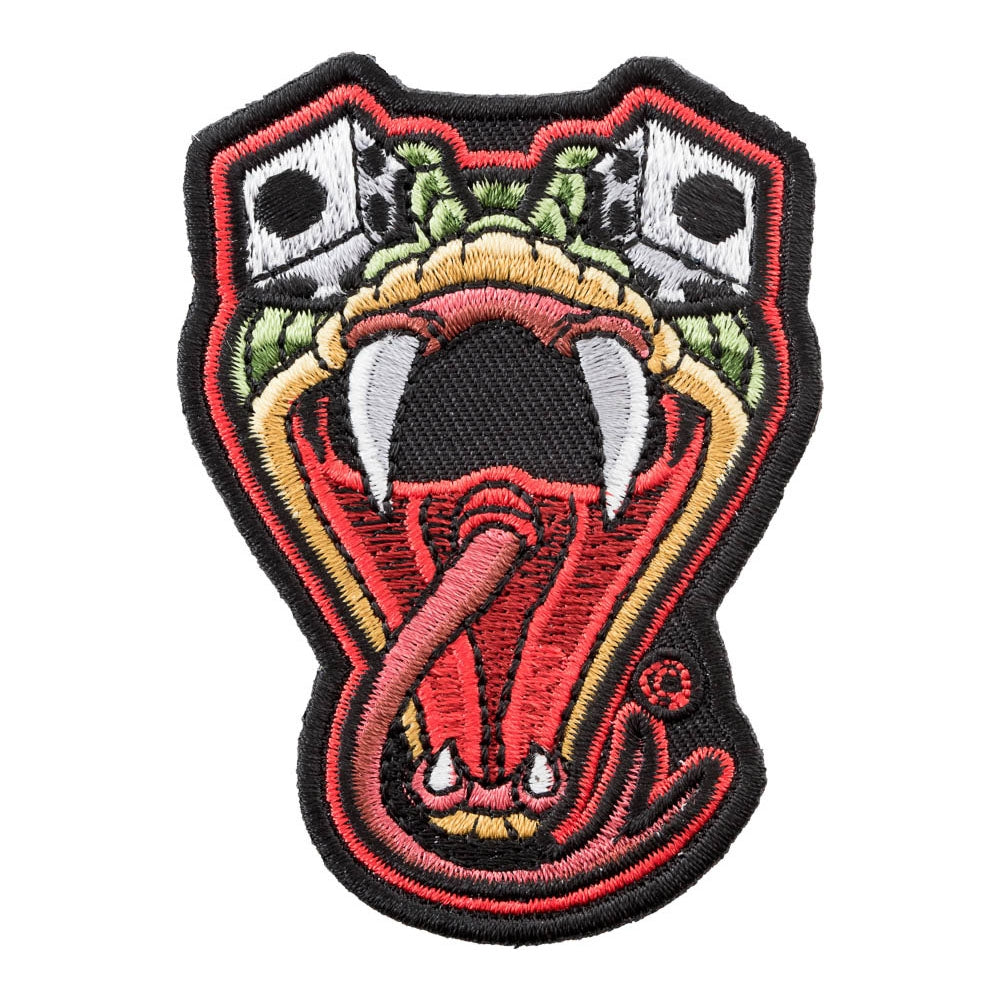 Dice Eyed Snake Craps Patch, Casino Gambling Patches — product image