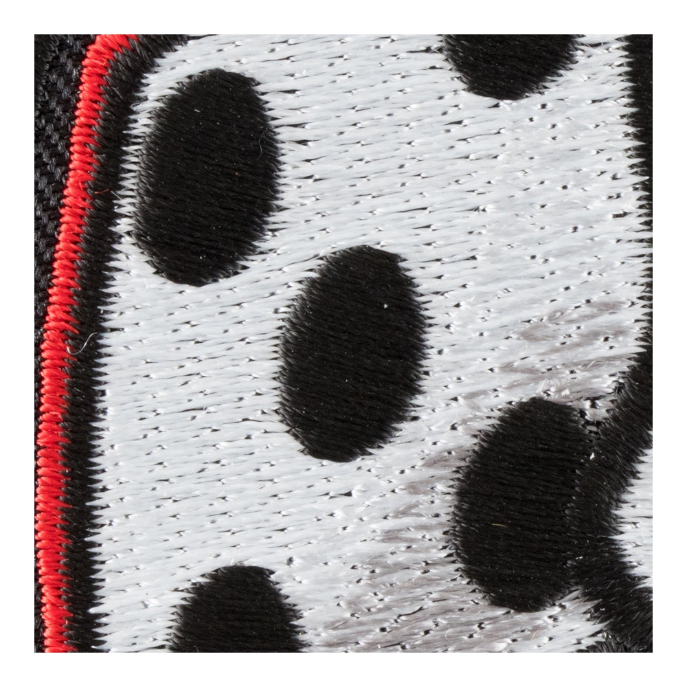 Playing Craps Angry Skulled Die Patch, Gambling Patches — detail view 2