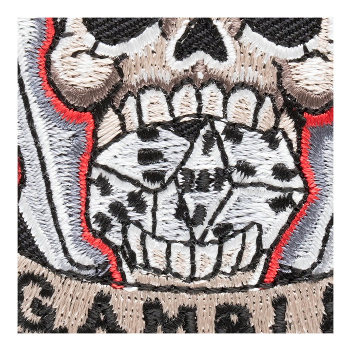 Life Is A Gamble Skull Dice And Aces Patch, Gambling Patches — detail view 2