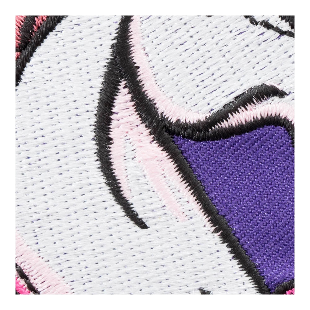 Pink And White Unicorn Patch, Whimsical Ladies Patches — detail view 2