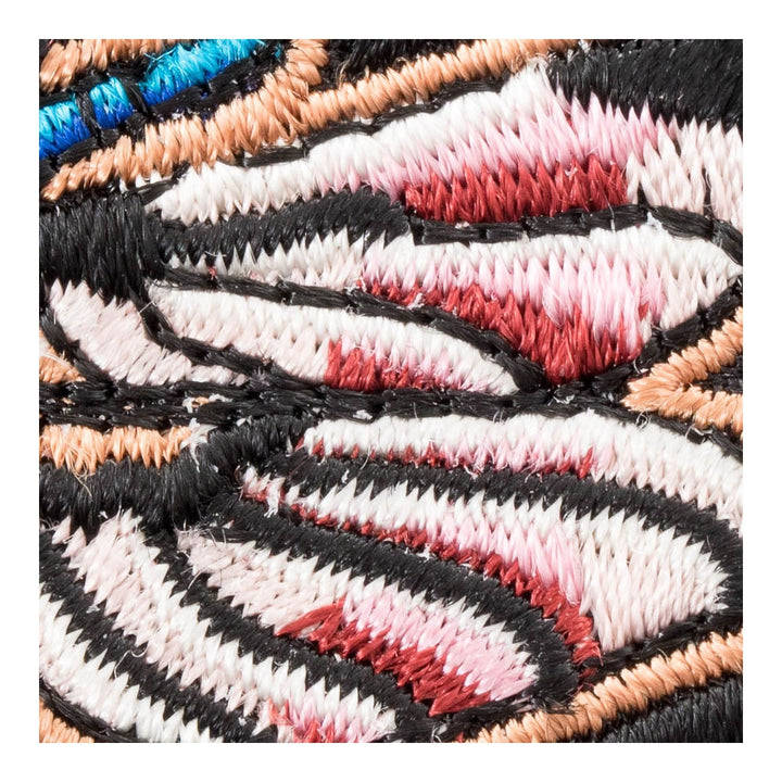 Tan And Blue Dragonfly Patch, Ladies Animal Patches — detail view 1