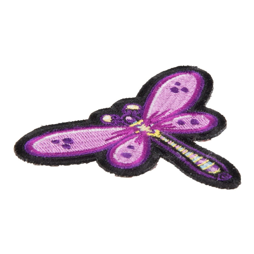 Purple Dragonfly Patch, Ladies Animal Patches — detail view 2