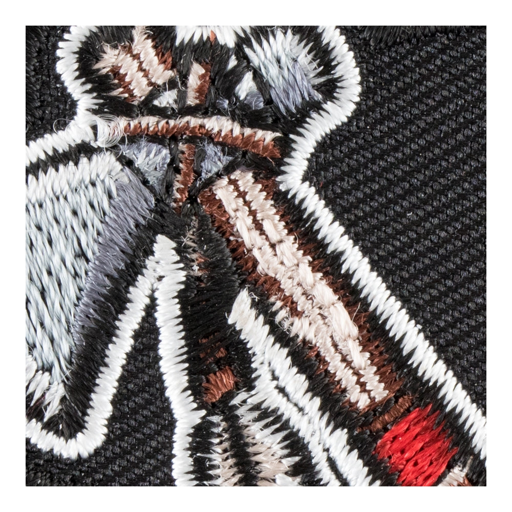 Indian Warrior Dual Tomahawk Patch, Native American Patches — detail view 1