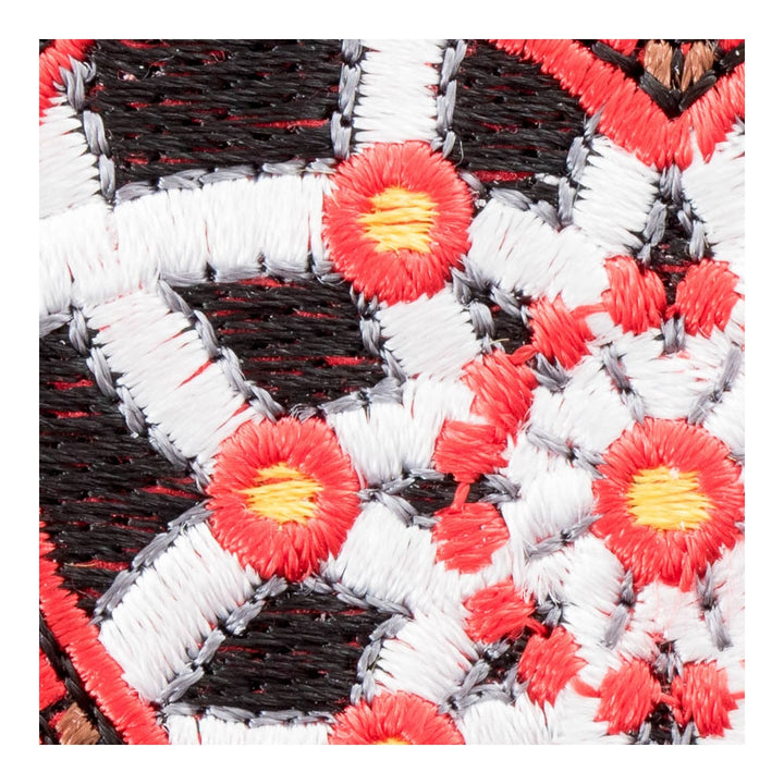 Red Heart Dreamcatcher Patch, Native American Patches — detail view 1
