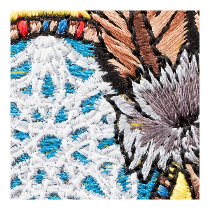 Yellow Dreamcatcher Patch, Native American Patches — detail view 1