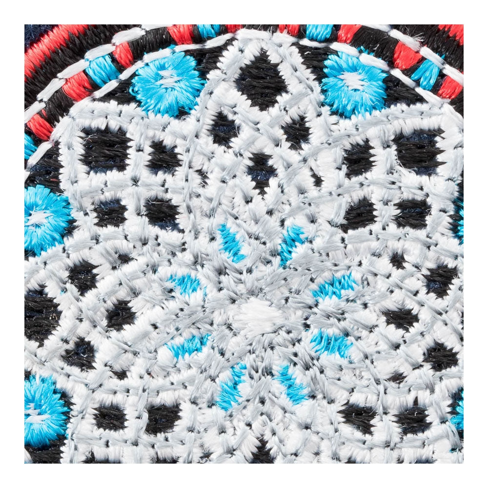 Blue Feathers Dreamcatcher Patch, Native American Patches — detail view 1