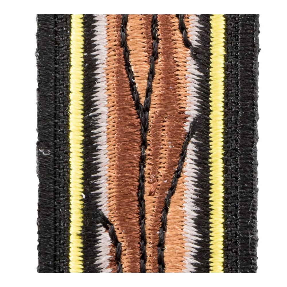 Barbed Wooden Cross Patch, Religious Cross Patches — detail view 1