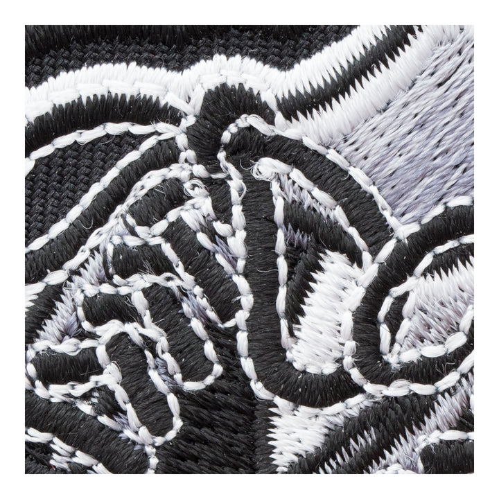 Black &amp; White Tap Shoes Patch, Theater Dance Patches — detail view 2
