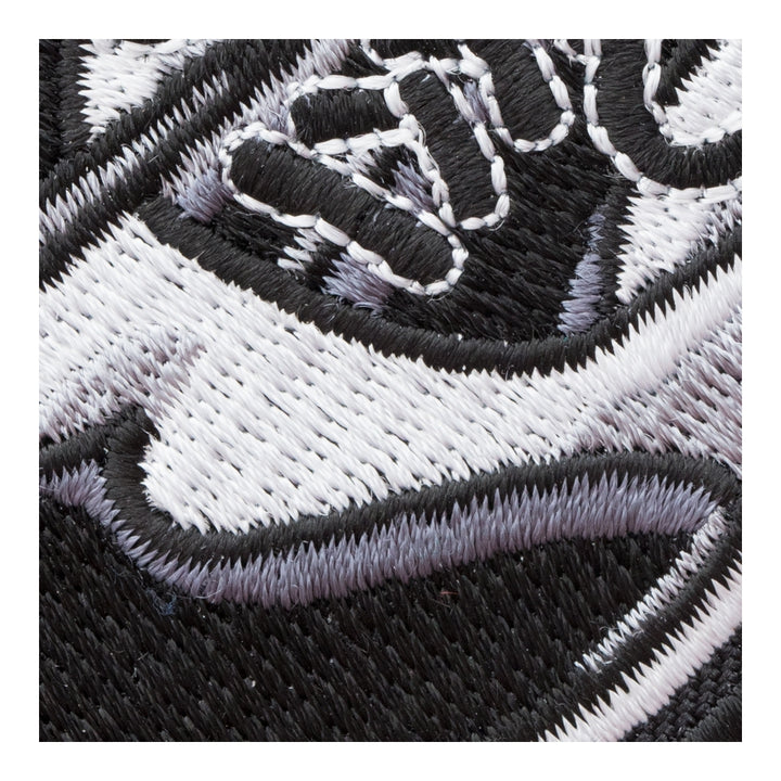 Black &amp; White Tap Shoes Patch, Theater Dance Patches — detail view 1