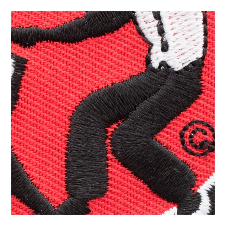 Silhouette Swing Dancing Couple Patch, Dance Patches — detail view 1