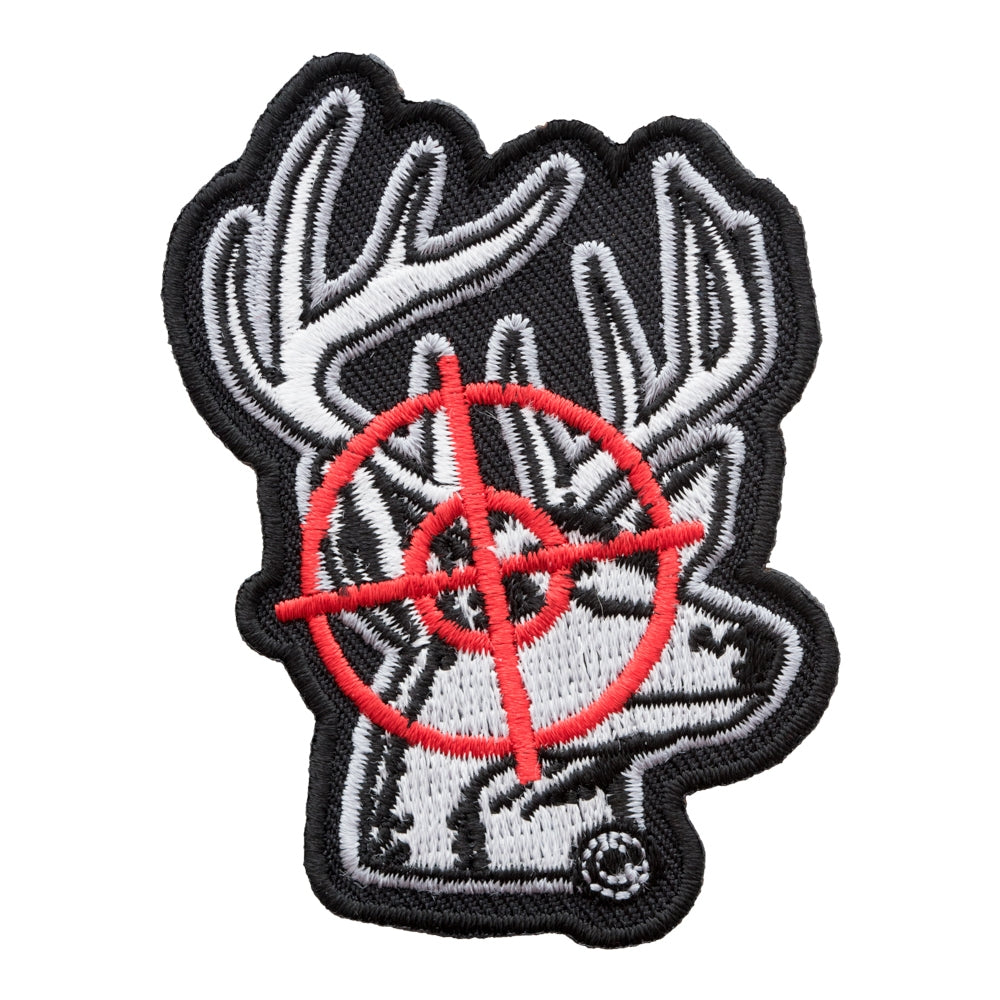 Targeted Deer Head Cut-Out Patch, Hunting Patches — product image