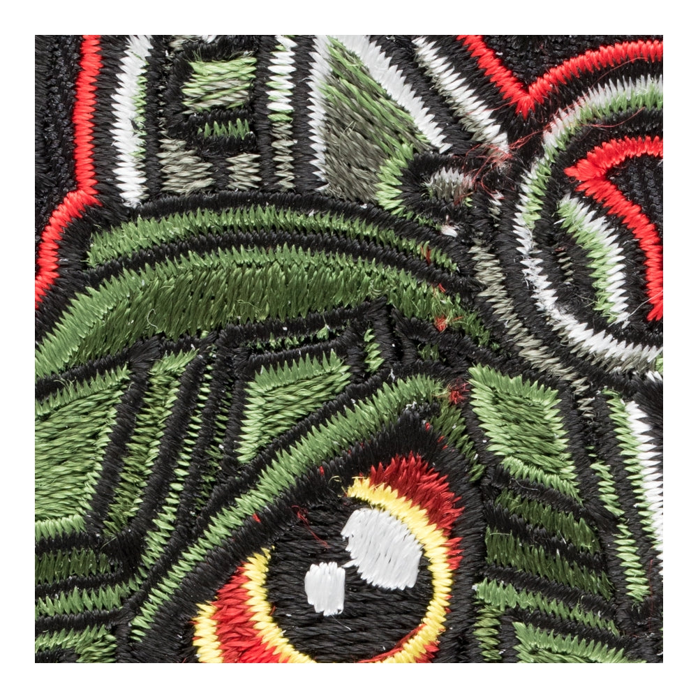 Angry Green Grenade Face Patch, Weapons Patches — detail view 1