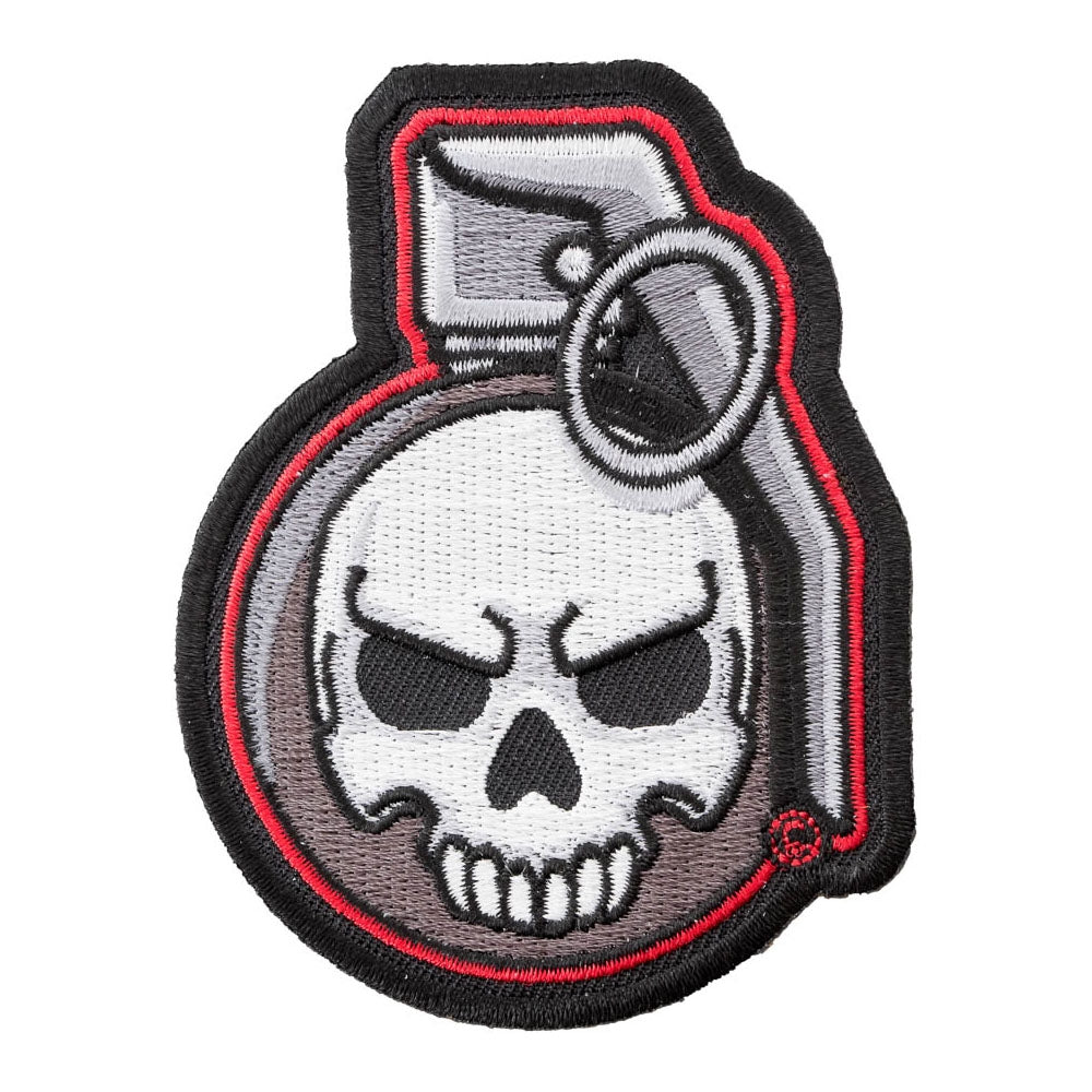 Gray Skull Grenade Death Patch, Weapons Patches — product image