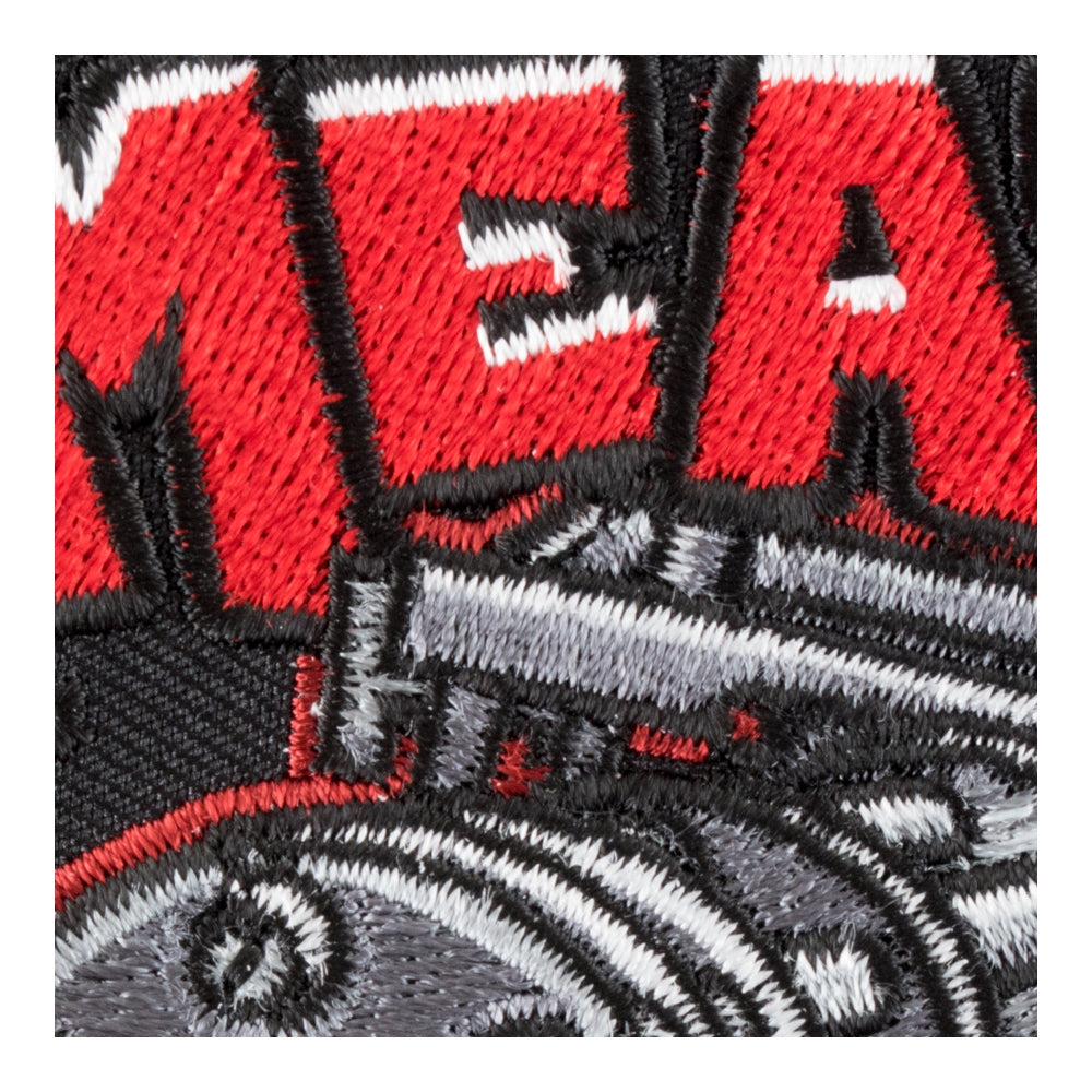 Meat Grinder Machine Gun Patch, Guns &amp; Weapons Patches — detail view 1