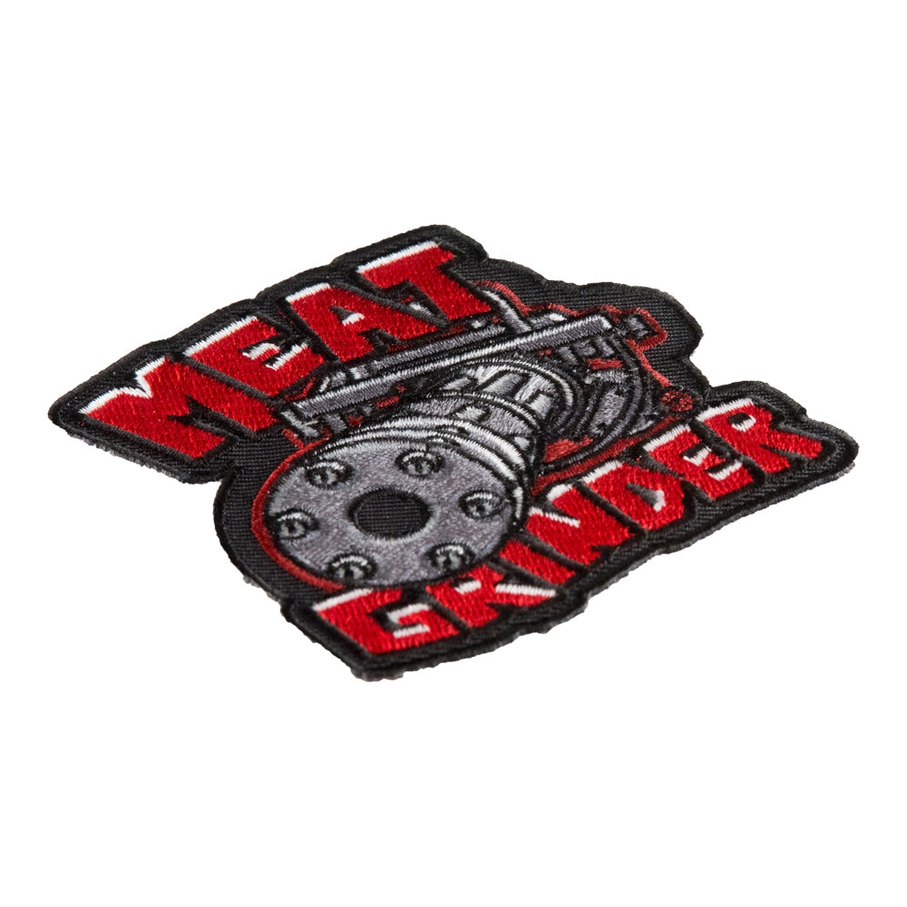 Meat Grinder Machine Gun Patch, Guns &amp; Weapons Patches — detail view 2