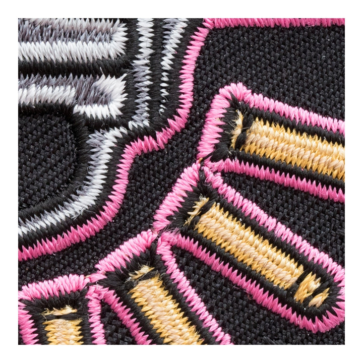 Pink Revolver And Bullets Right Patch, Guns &amp; Weapons Patches — detail view 2