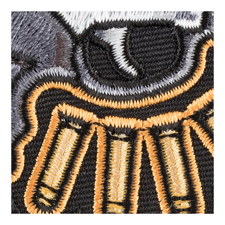 Revolver And Bullets Right Patch, Guns &amp; Weapons Patches — detail view 2