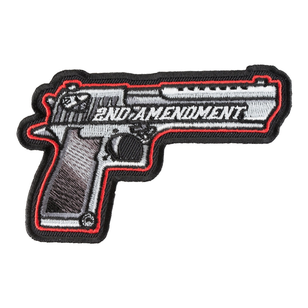 2nd Amendment Pistol Patch, Guns & Weapons Patches — product image