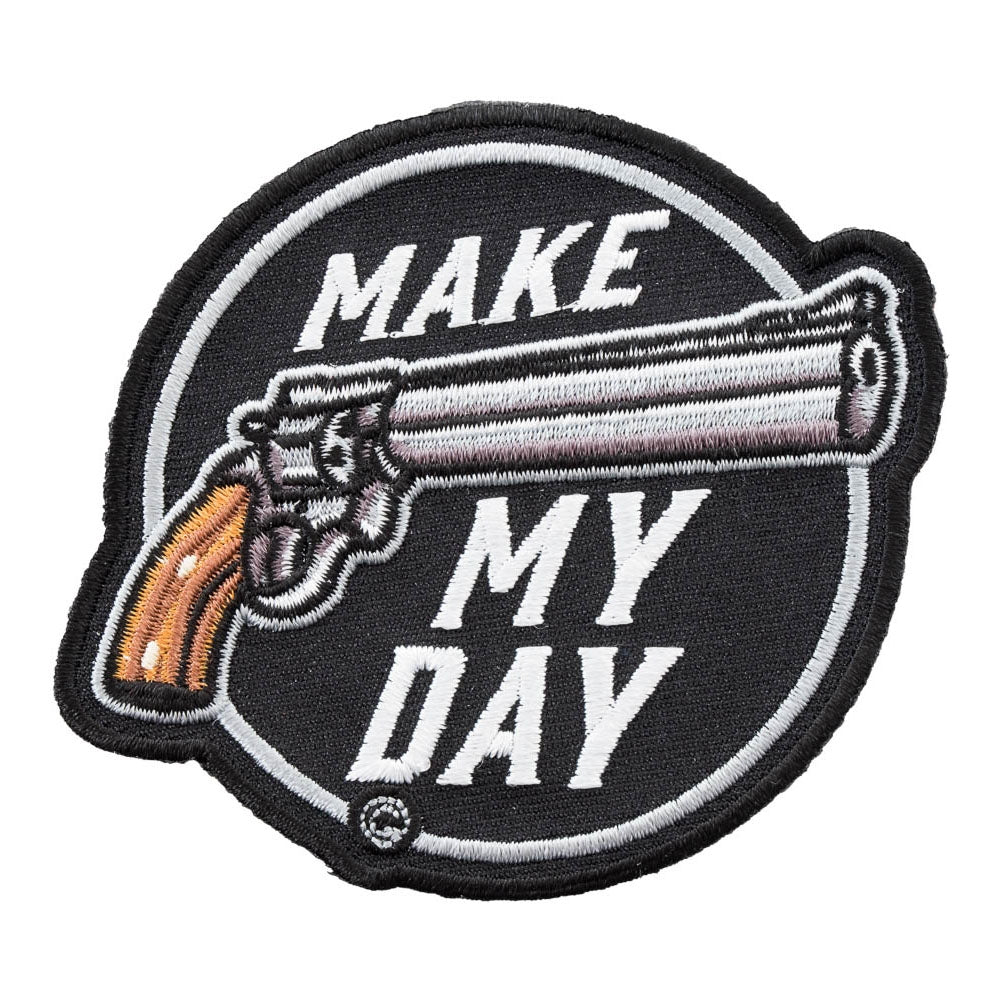 Make My Day Revolver Patch, Guns &amp; Weapons Patches — product image